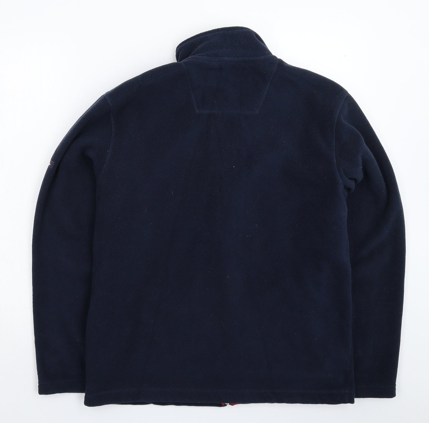 Maine Mens Blue  Fleece Jacket  Size S