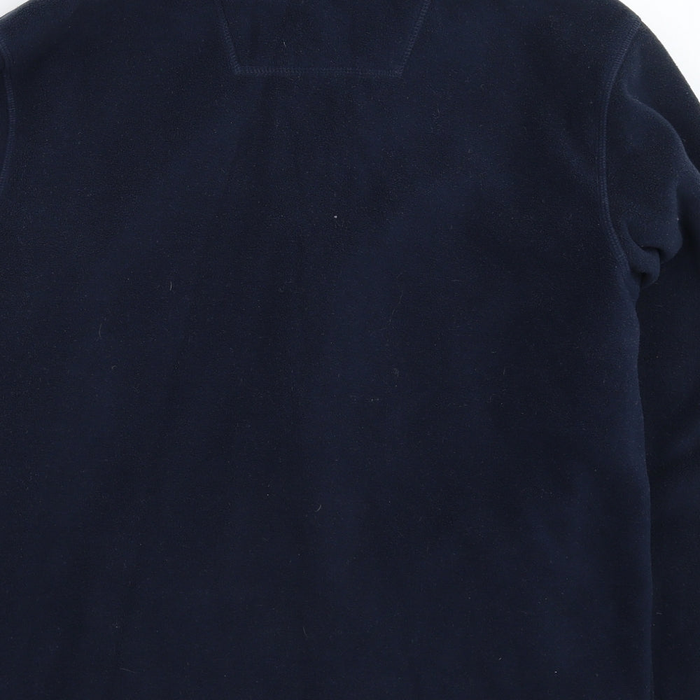 Maine Mens Blue  Fleece Jacket  Size S