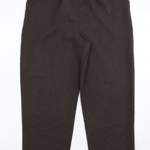 Bonmarché Womens Grey   Trousers  Size 12 L25 in