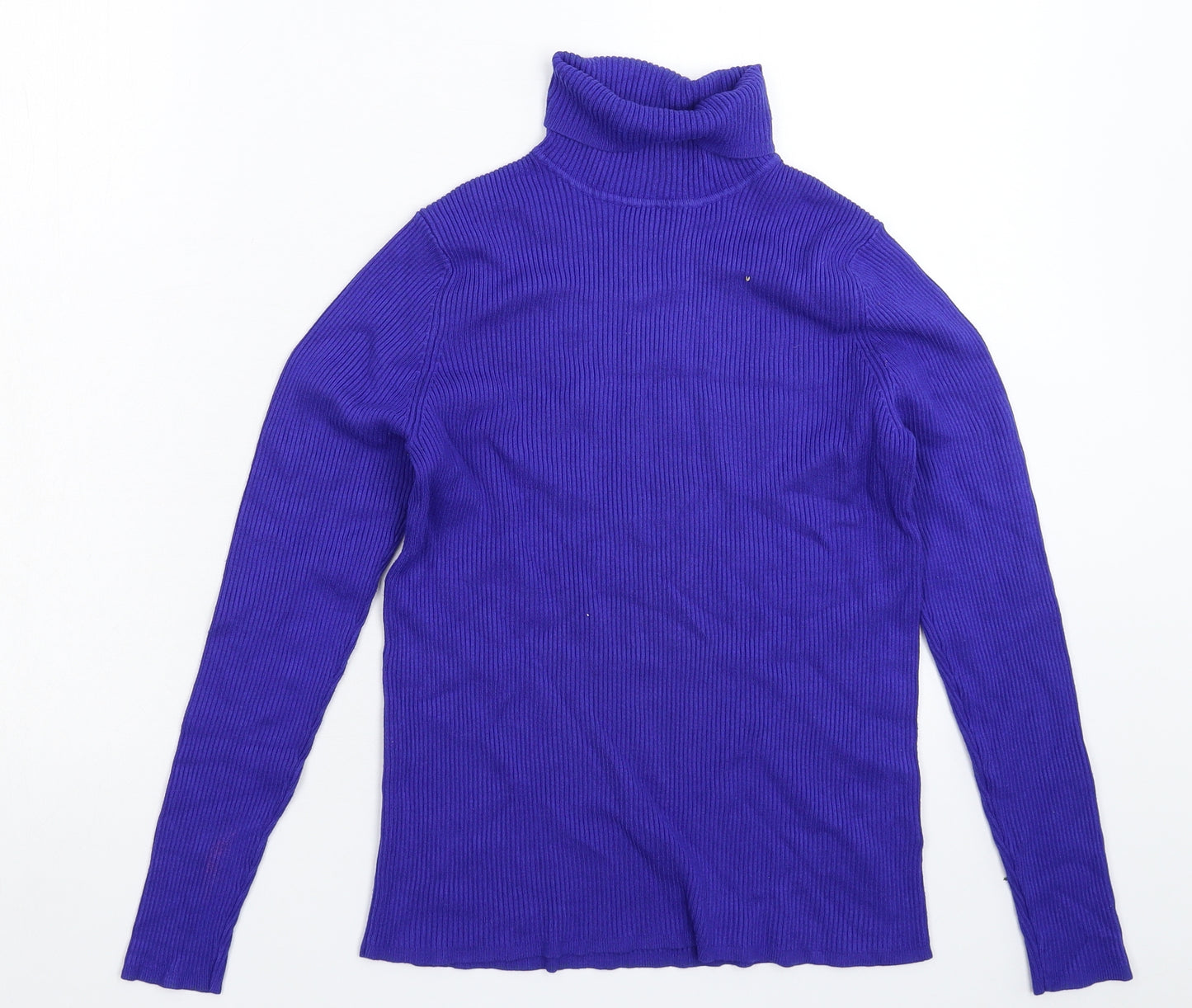 Marks and Spencer Womens Purple  Knit Pullover Jumper Size 14