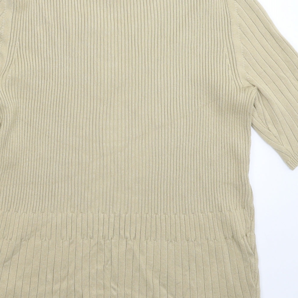 Creation Womens Grey  Knit Pullover Jumper Size 16