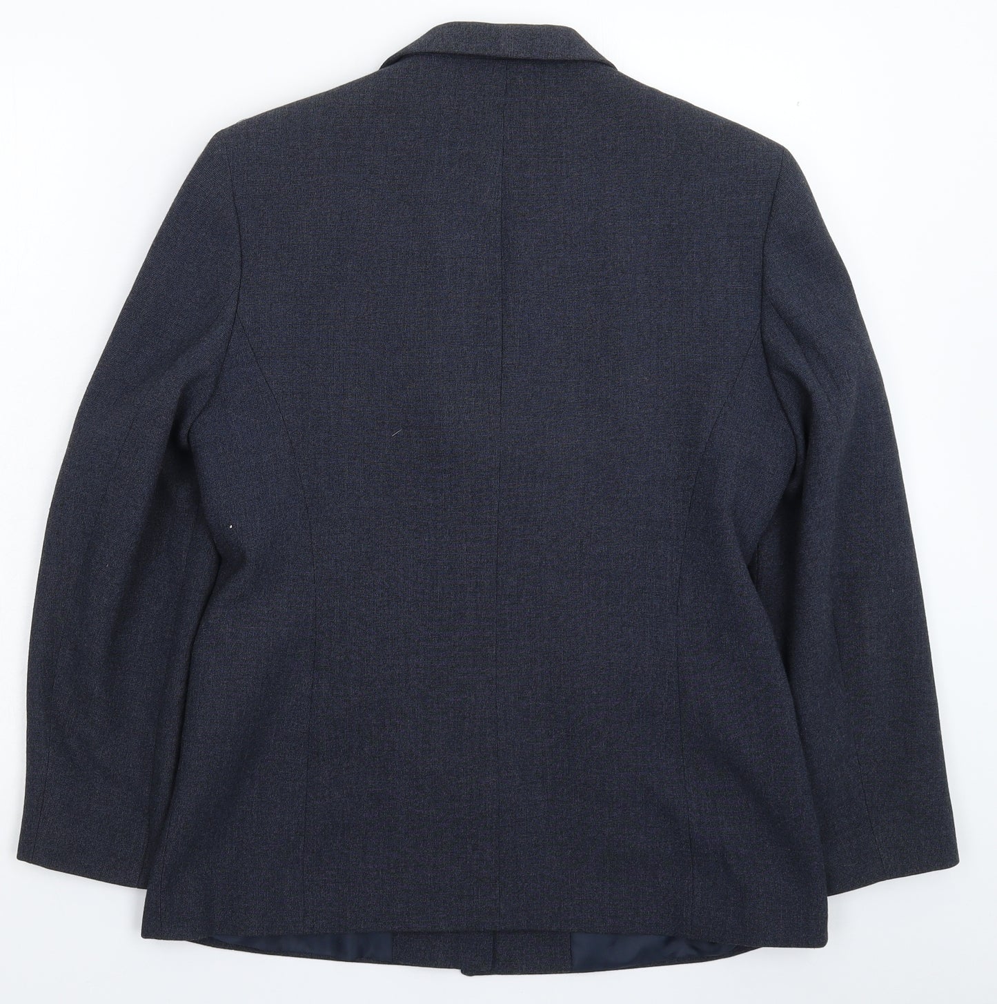 Ann Brooks Womens Blue   Jacket Suit Jacket Size 12