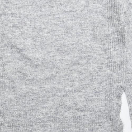 Divided Womens Grey  Knit Pullover Jumper Size S