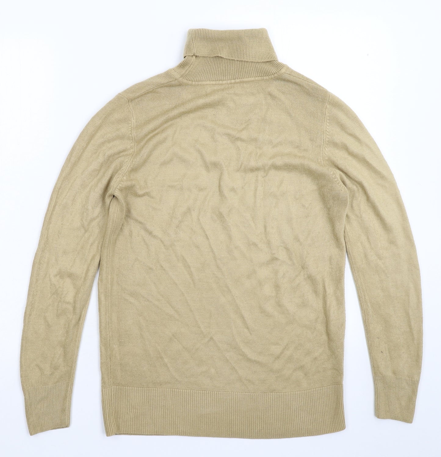 Preworn Womens Beige  Knit Pullover Jumper Size 10