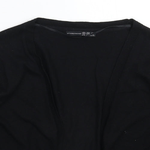 Atmosphere Womens Black  Knit Cardigan Jumper Size 10