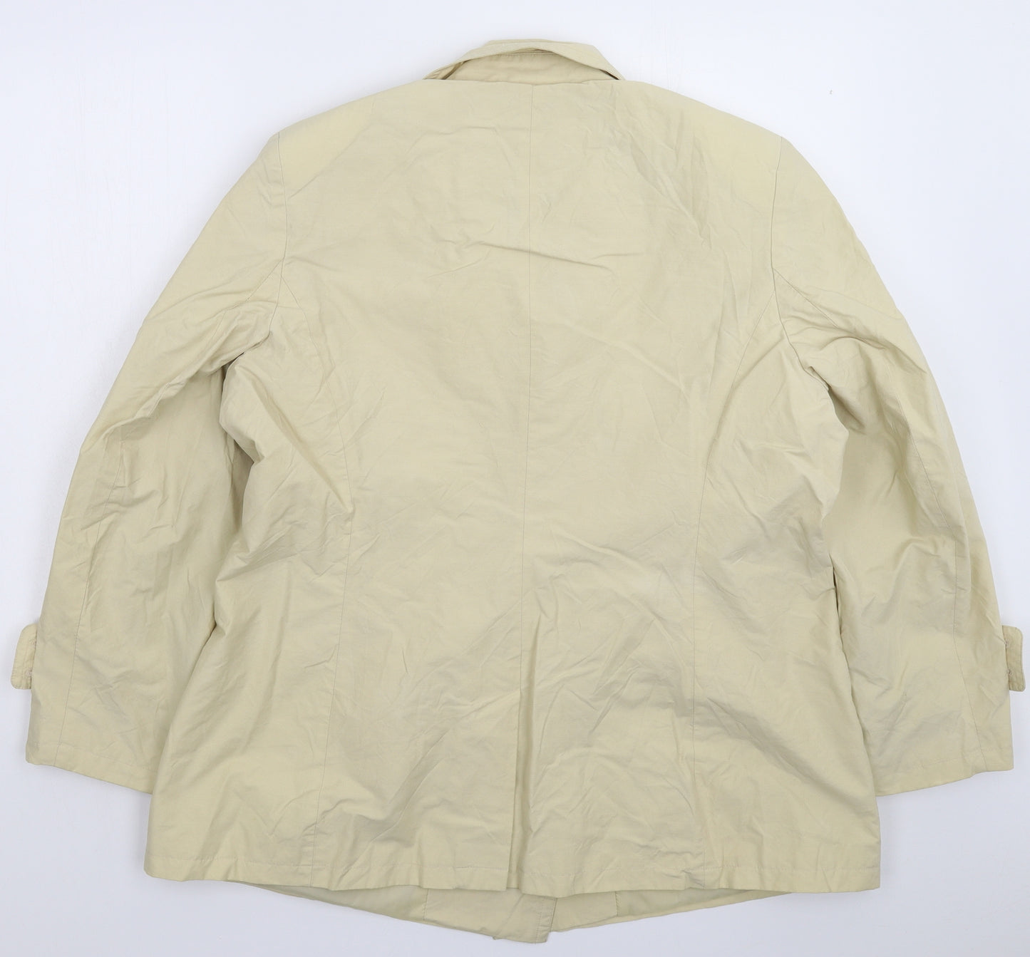 One Womens Beige   Jacket  Size 18