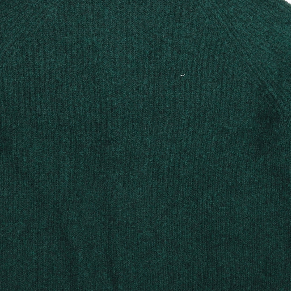 Fat Face Womens Green  Knit Cardigan Jumper Size 16