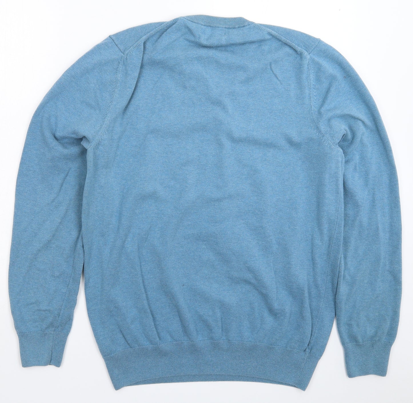 Marks and Spencer Mens Blue  Knit Pullover Jumper Size L
