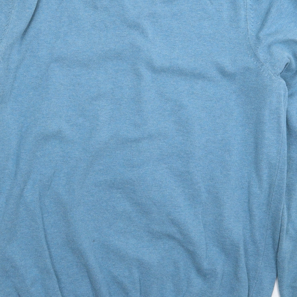 Marks and Spencer Mens Blue  Knit Pullover Jumper Size L