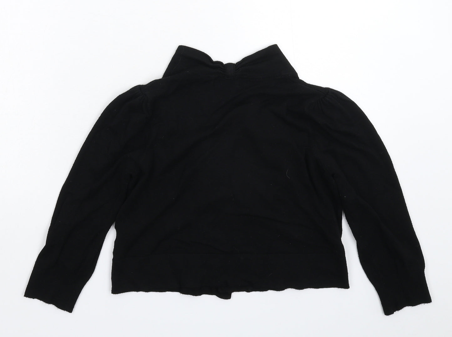 Wallis Womens Black  Knit Cardigan Jumper Size M