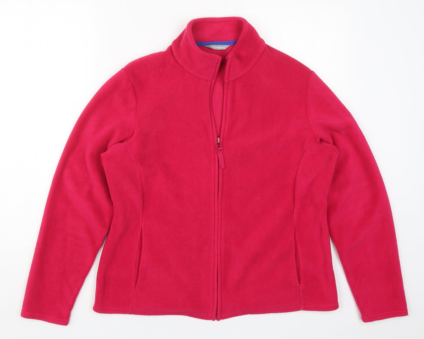 Marks and Spencer Womens Pink  Fleece Jacket  Size 18