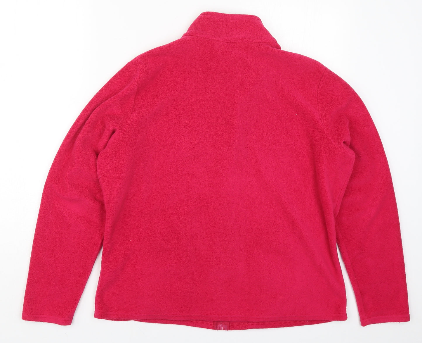 Marks and Spencer Womens Pink  Fleece Jacket  Size 18