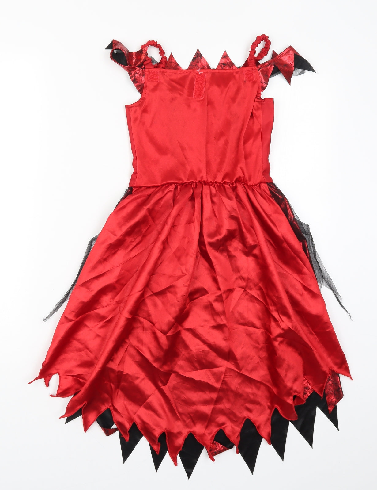 Preworn Girls Red   A-Line  Size 7-8 Years  - Costume