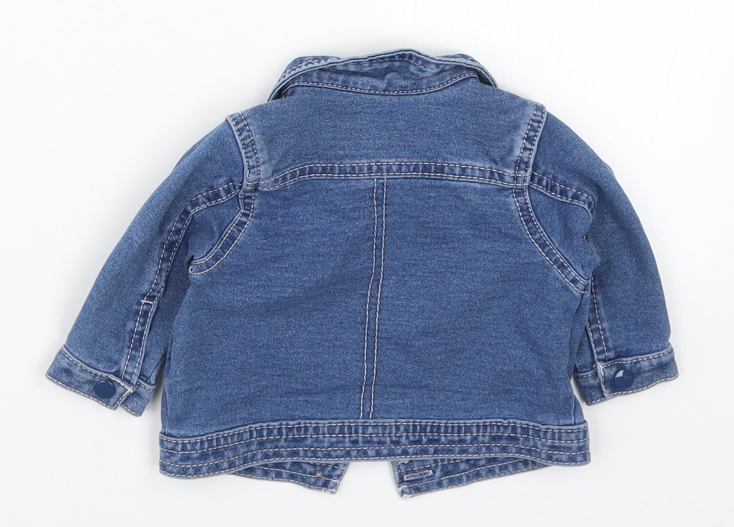 George Girls Blue  Denim Jacket  Size 0-3 Months