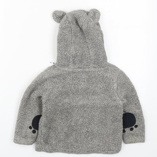 NEXT Boys Grey   Jacket  Size 18-24 Months  - Bear