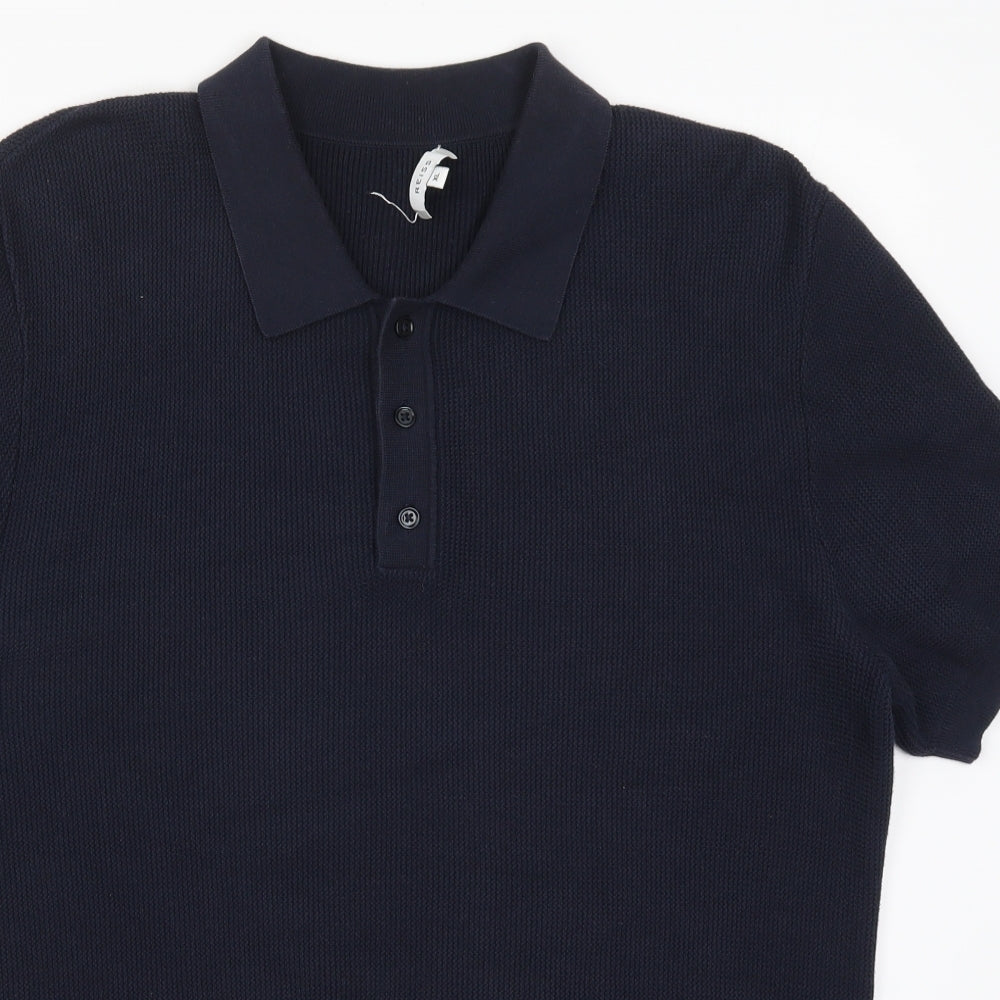 Reiss Mens Blue    Polo Size XL