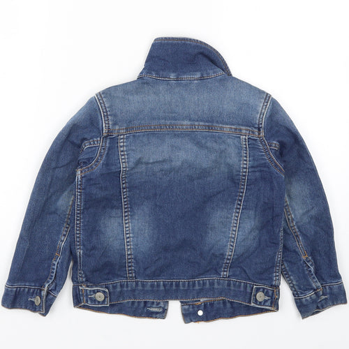 Gap Girls Blue  Denim Jacket  Size 5 Years