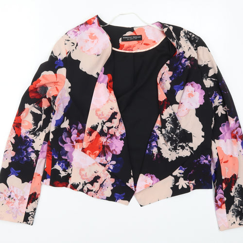 Dorothy Perkins Womens Multicoloured Floral  Jacket  Size 10