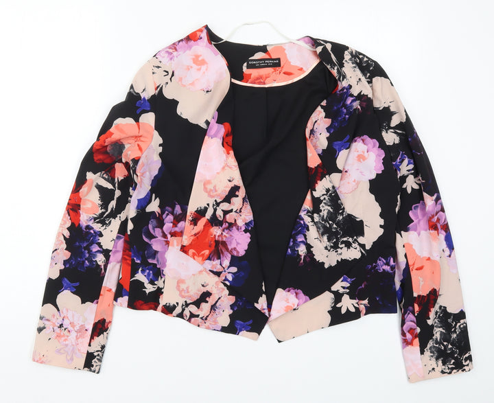 Dorothy Perkins Womens Multicoloured Floral  Jacket  Size 10