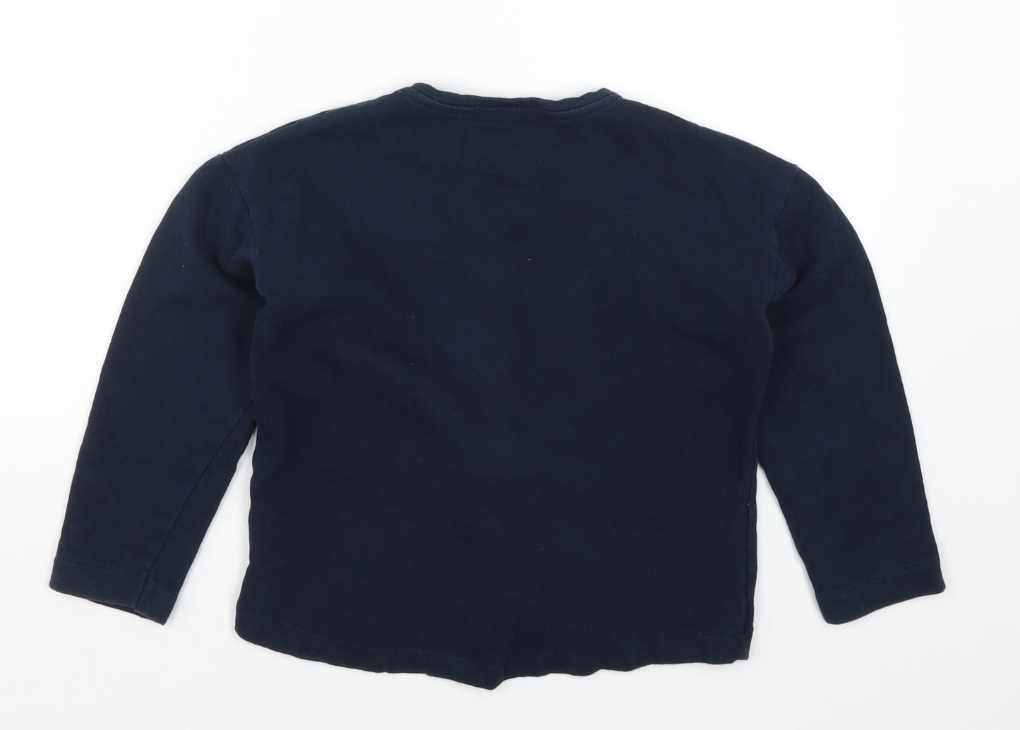Zara Girls Blue   Pullover Sweatshirt Size 7-8 Years