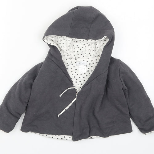 Preworn Baby Grey   Jacket  Size 18 Months