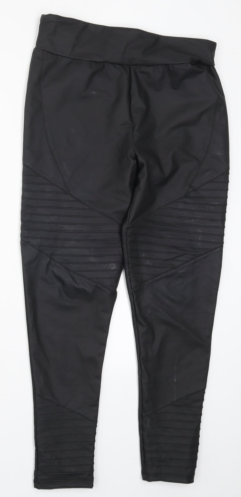 River Island Womens Black   Carrot Leggings Size 12 L25.5 in
