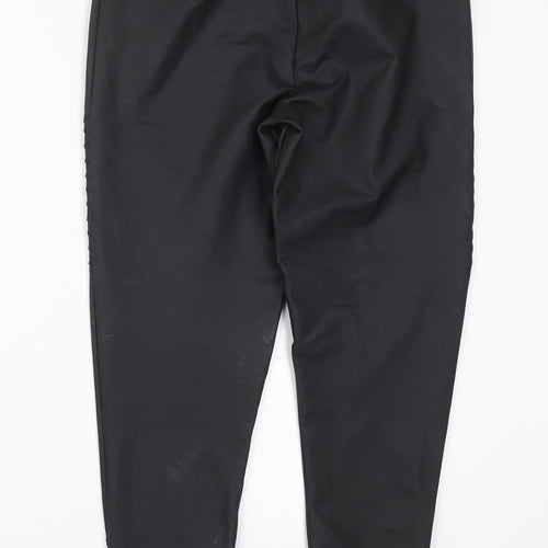 River Island Womens Black   Carrot Leggings Size 12 L25.5 in