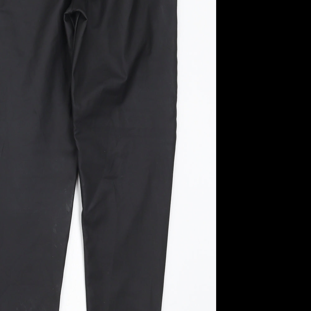 River Island Womens Black   Carrot Leggings Size 12 L25.5 in