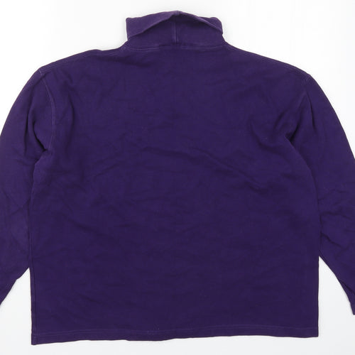 Sansburys Womens Purple   Basic T-Shirt Size 14