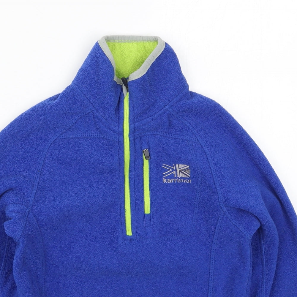 Karrimor Boys Blue  Fleece Jacket  Size 7 Years