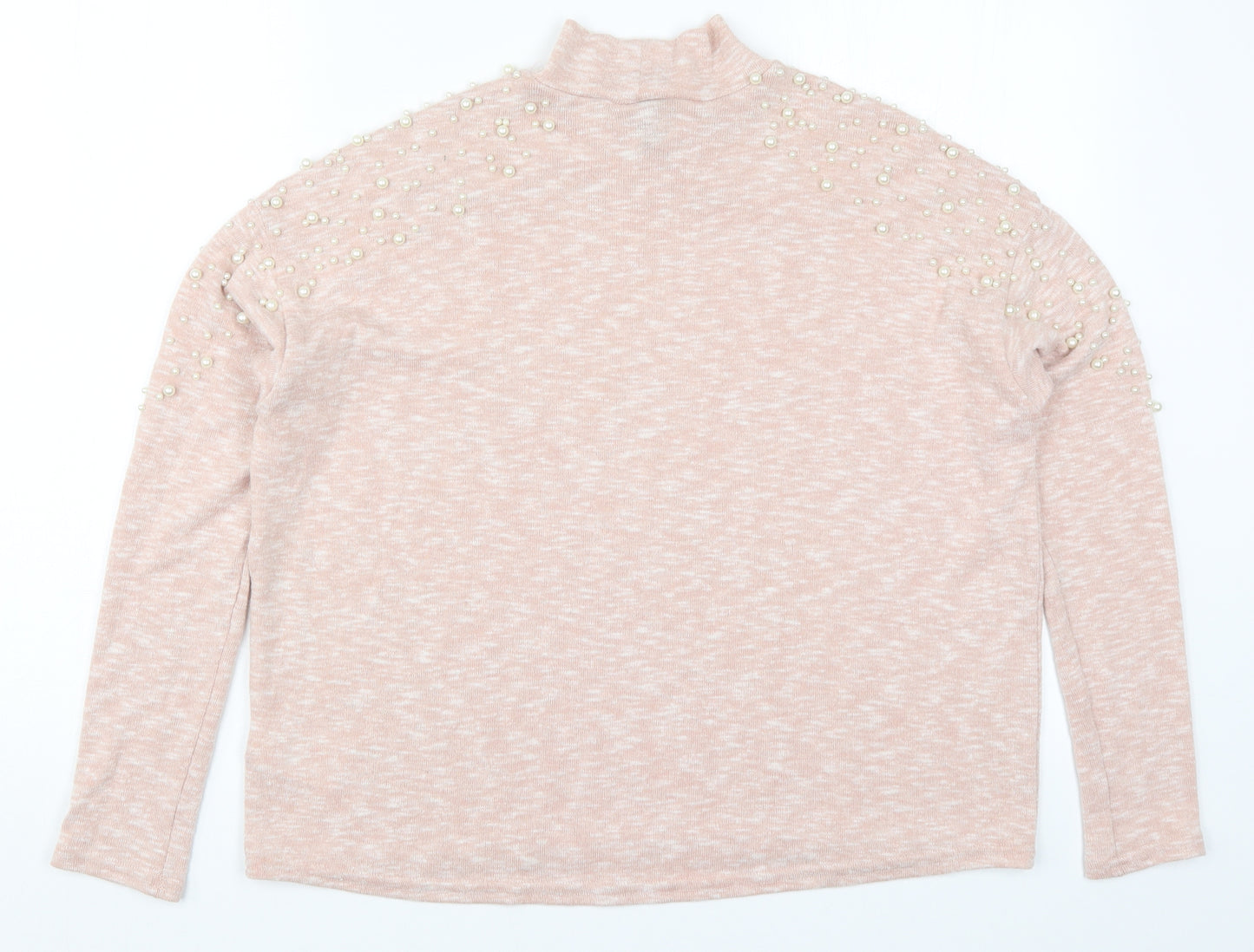 H&M Womens Pink   Pullover Jumper Size S