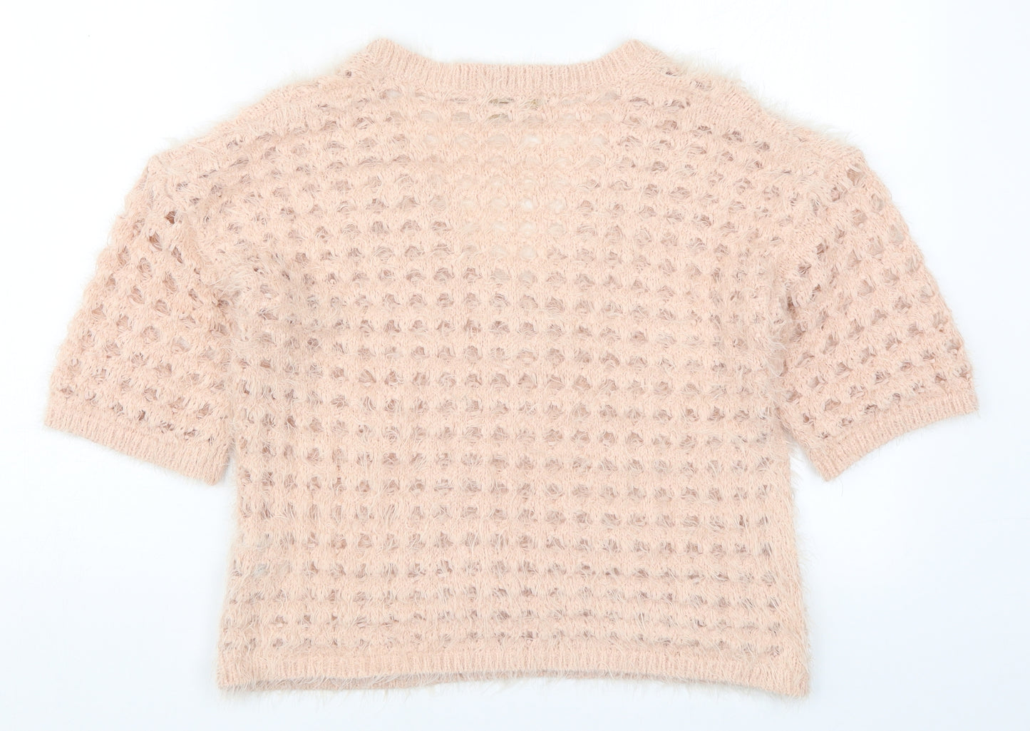 NEXT Womens Pink  Knit Pullover Jumper Size M