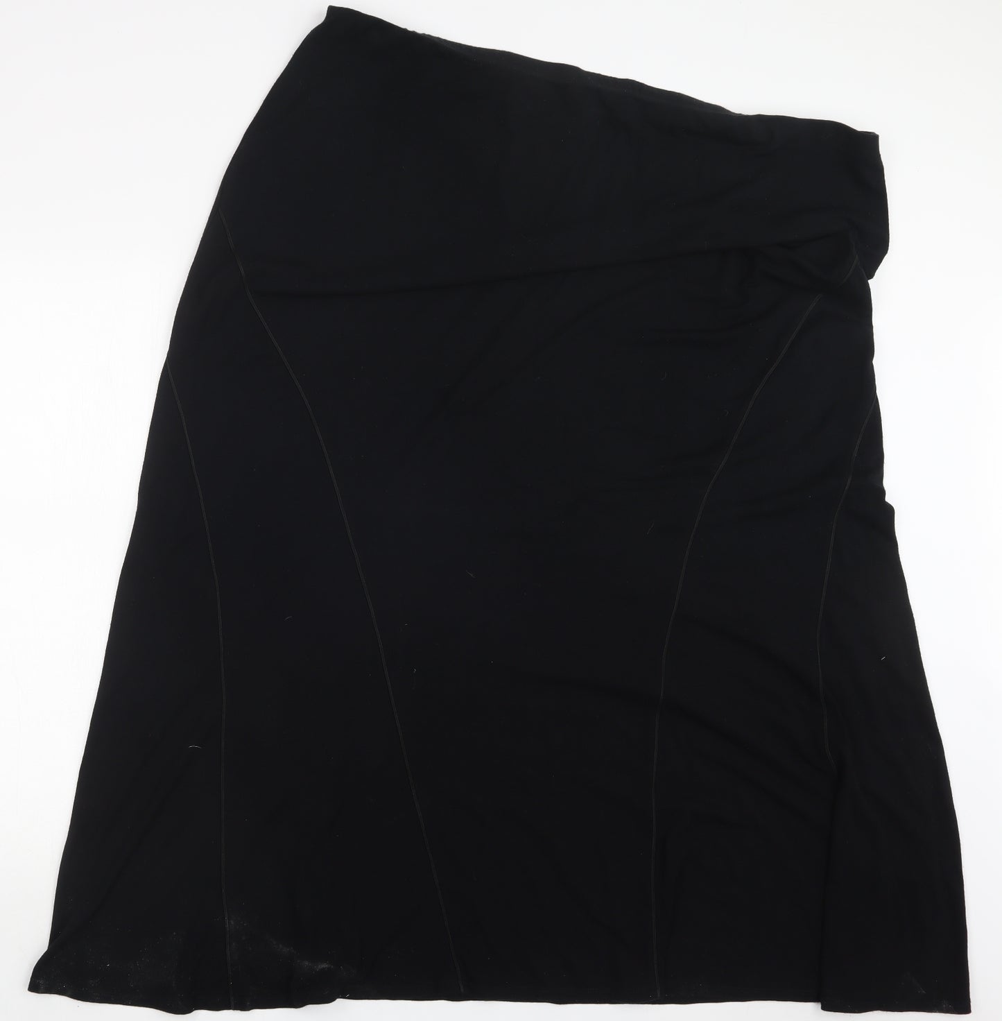 Ann Harvey Womens Black   Maxi Skirt Size 26