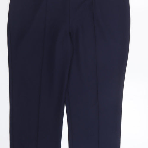 Papaya Womens Blue   Trousers  Size 16 L28 in