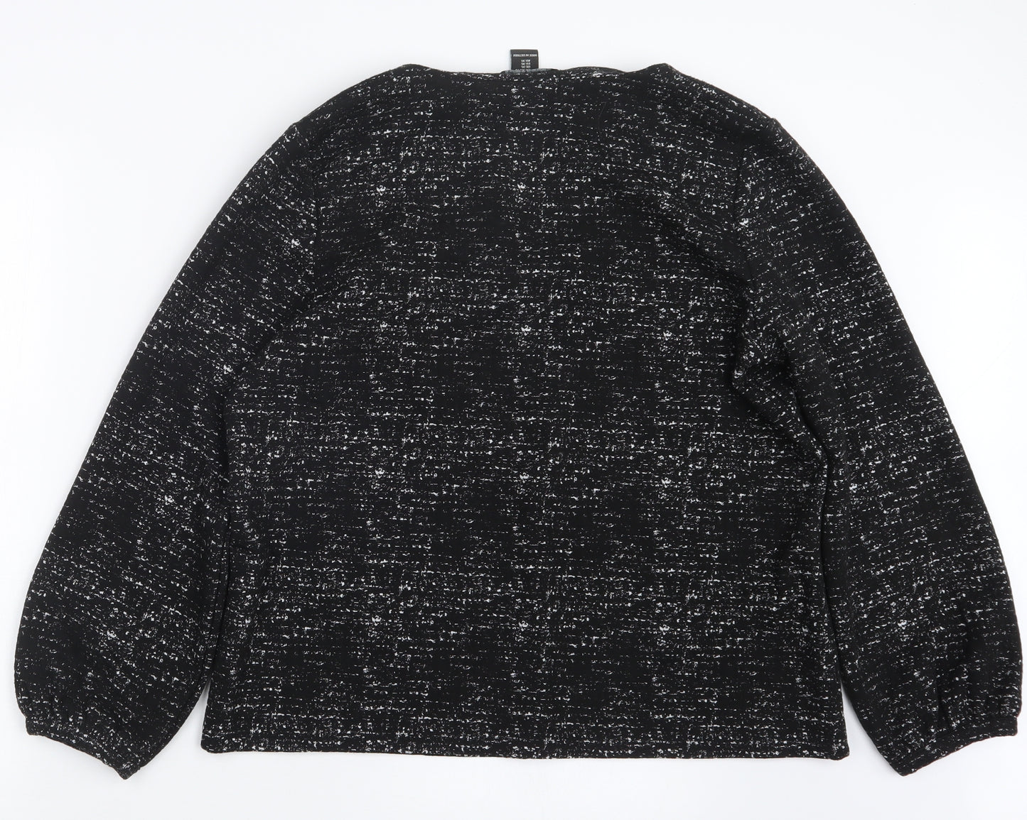 Rachel Zoe Womens Black   Pullover Jumper Size XL