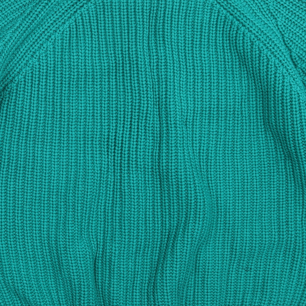 Marks and Spencer Womens Green  Knit Pullover Jumper Size 16