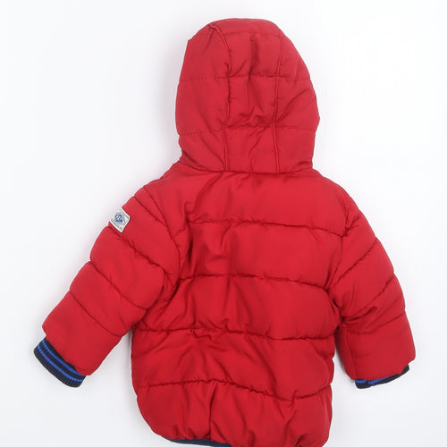 NEXT Boys Red   Jacket  Size 6-9 Months