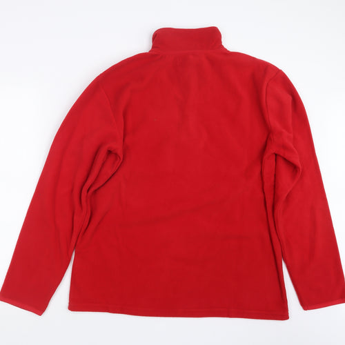 Atlas Mens Red   Pullover Sweatshirt Size M
