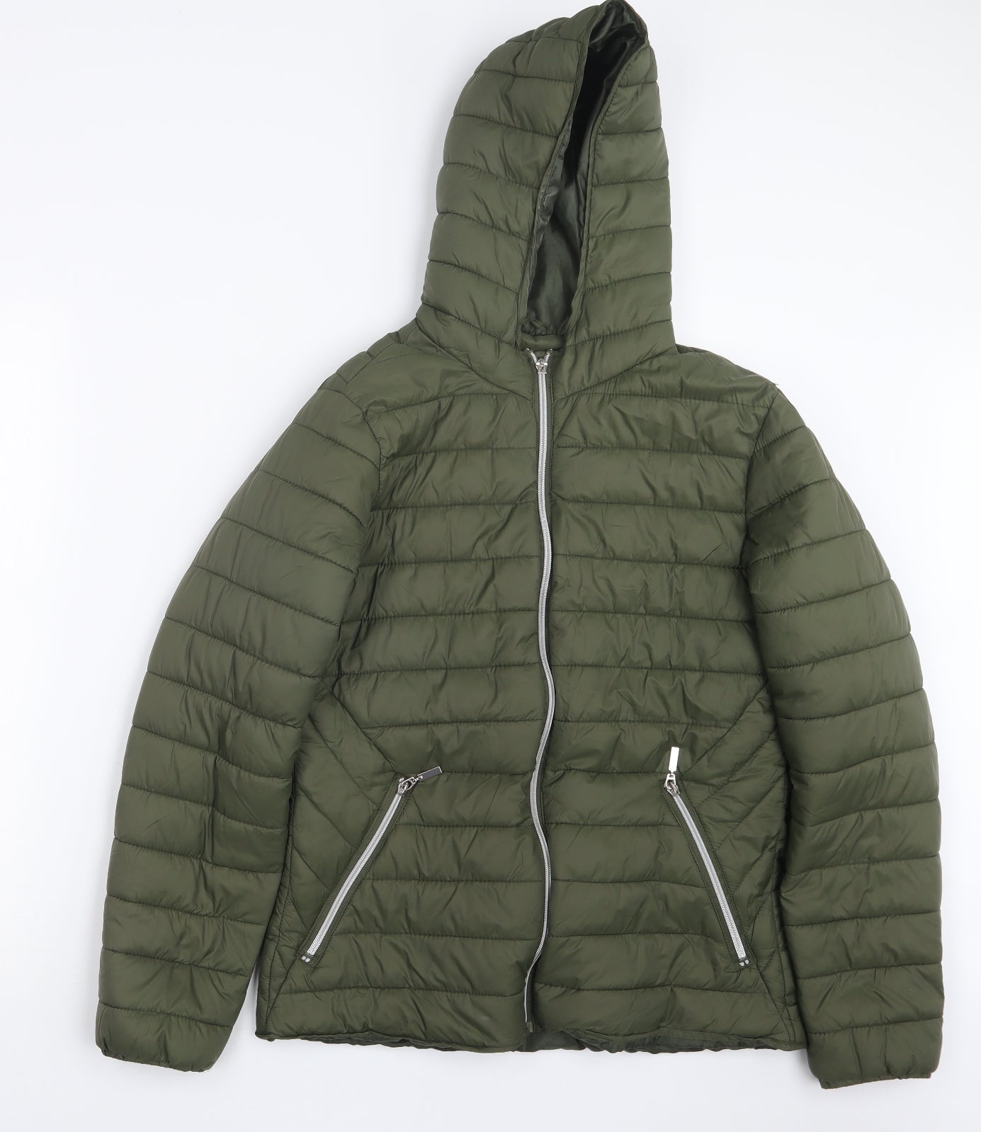 New Look Girls Green   Jacket Coat Size 14-15 Years