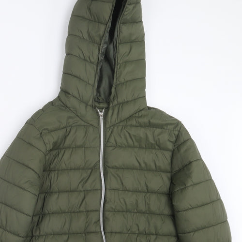 New Look Girls Green   Jacket Coat Size 14-15 Years