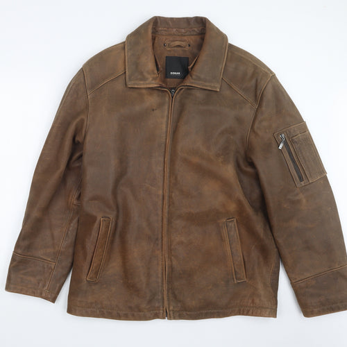 DONAR Mens Brown Jacket Size L – Preworn