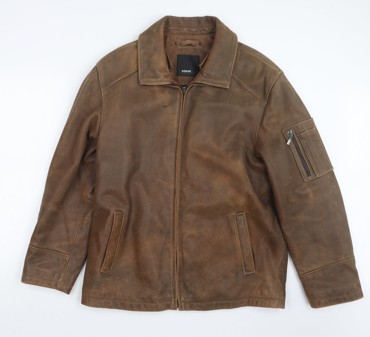DONAR Mens Brown   Jacket  Size L