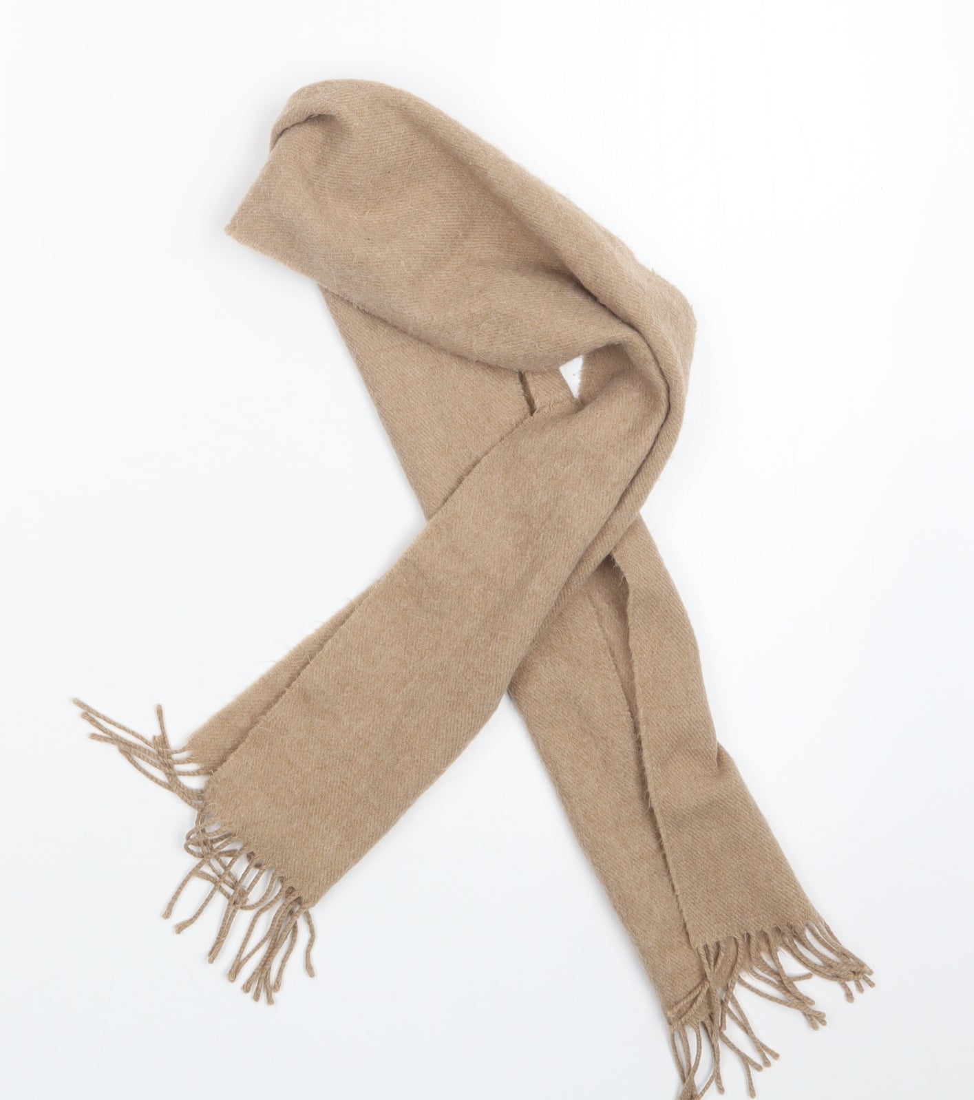Preworn Womens Beige    Scarf