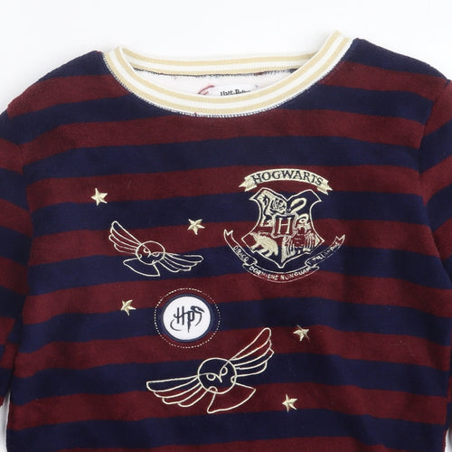 Love to Lounge Womens Blue Striped  Top Pyjama Top Size 6  - Harry Potter