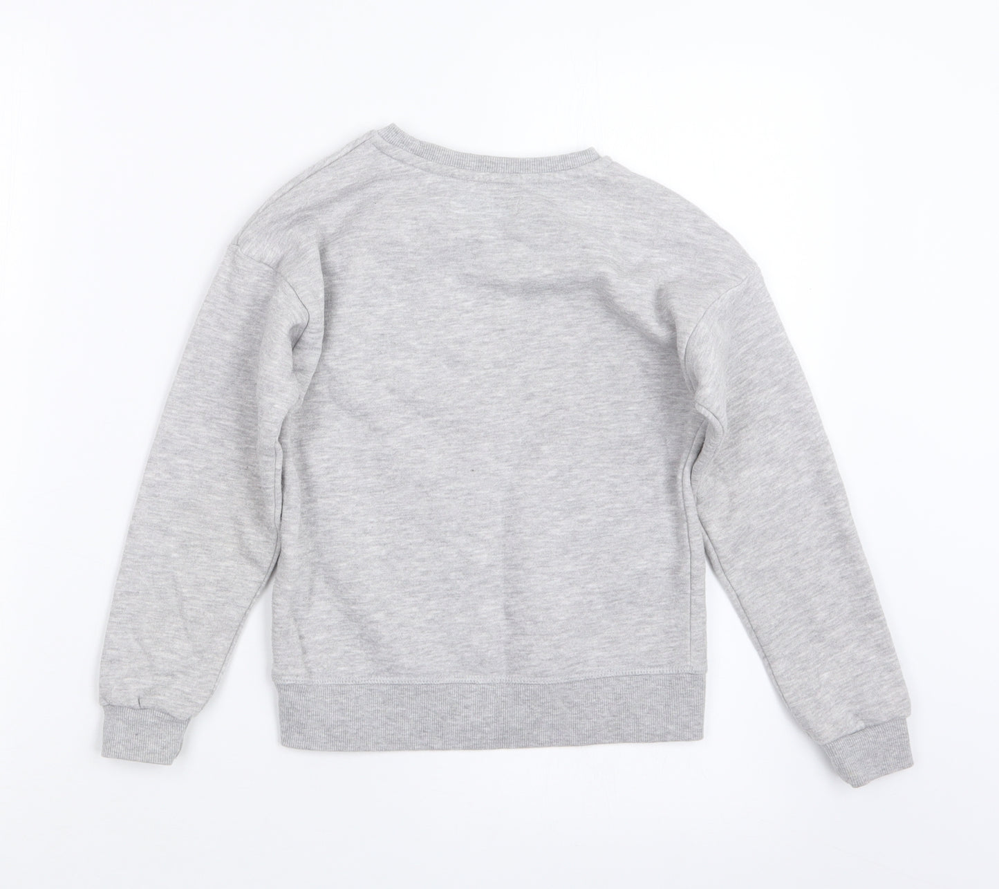 Primark Girls Grey   Pullover Jumper Size 7-8 Years