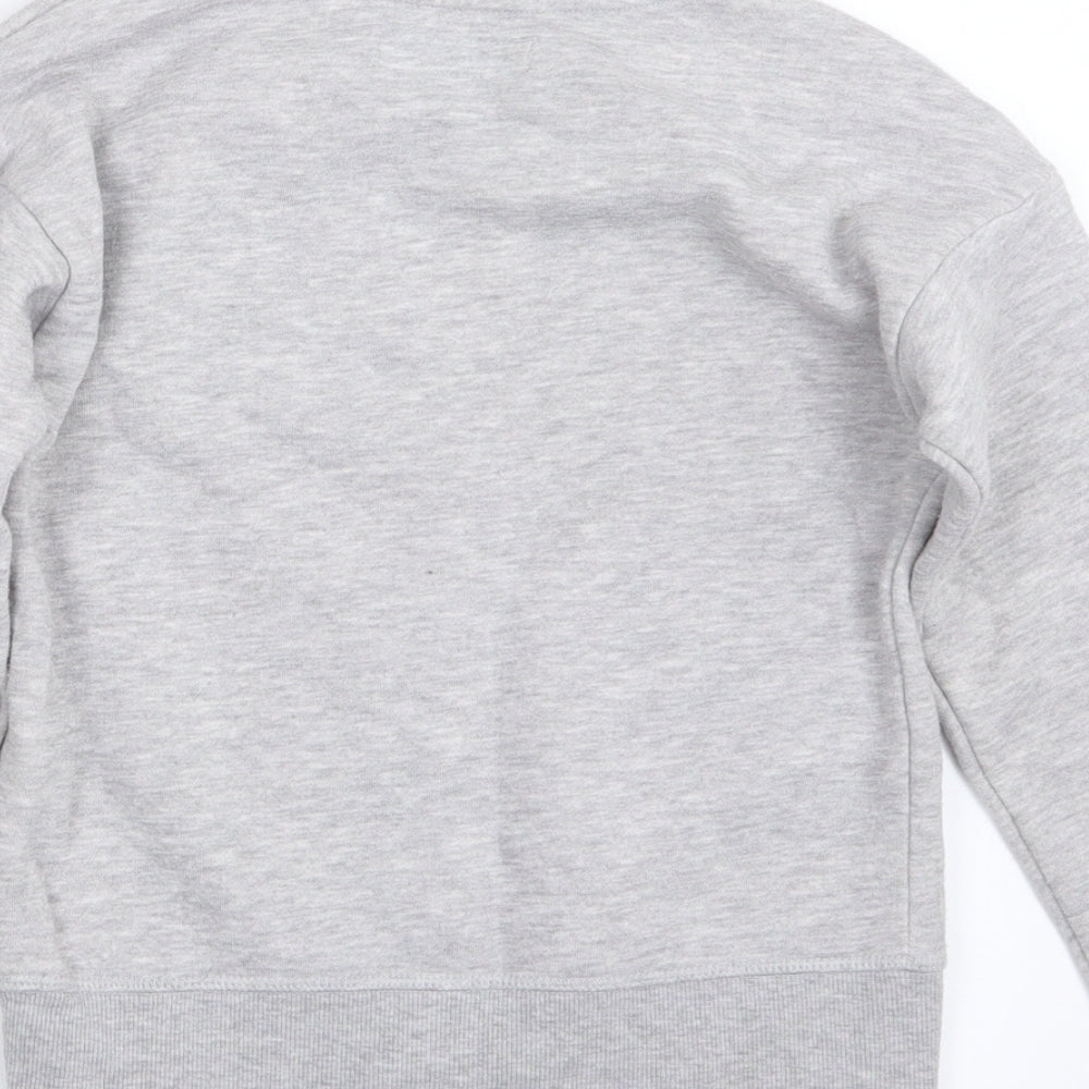 Primark Girls Grey   Pullover Jumper Size 7-8 Years