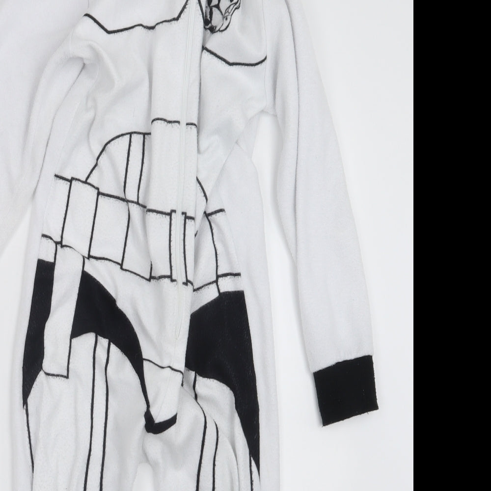 Star Wars Boys White Geometric   One Piece Size 7-8 Years  - Star Wars