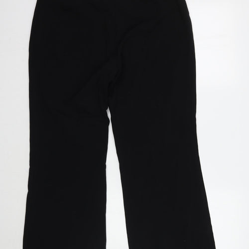 Marks and Spencer Womens Black   Trousers  Size 18 L29 in