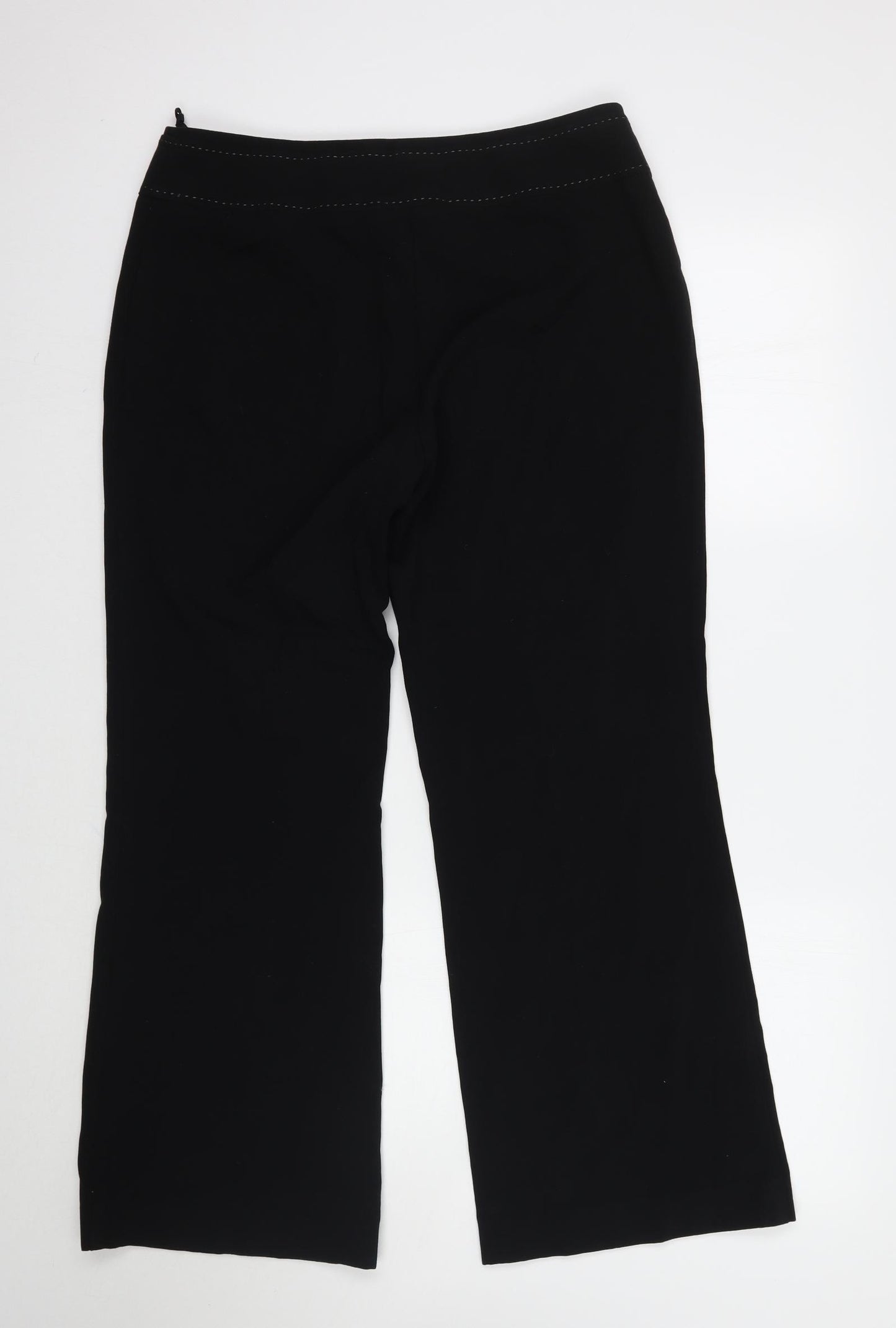Marks and Spencer Womens Black   Trousers  Size 18 L29 in