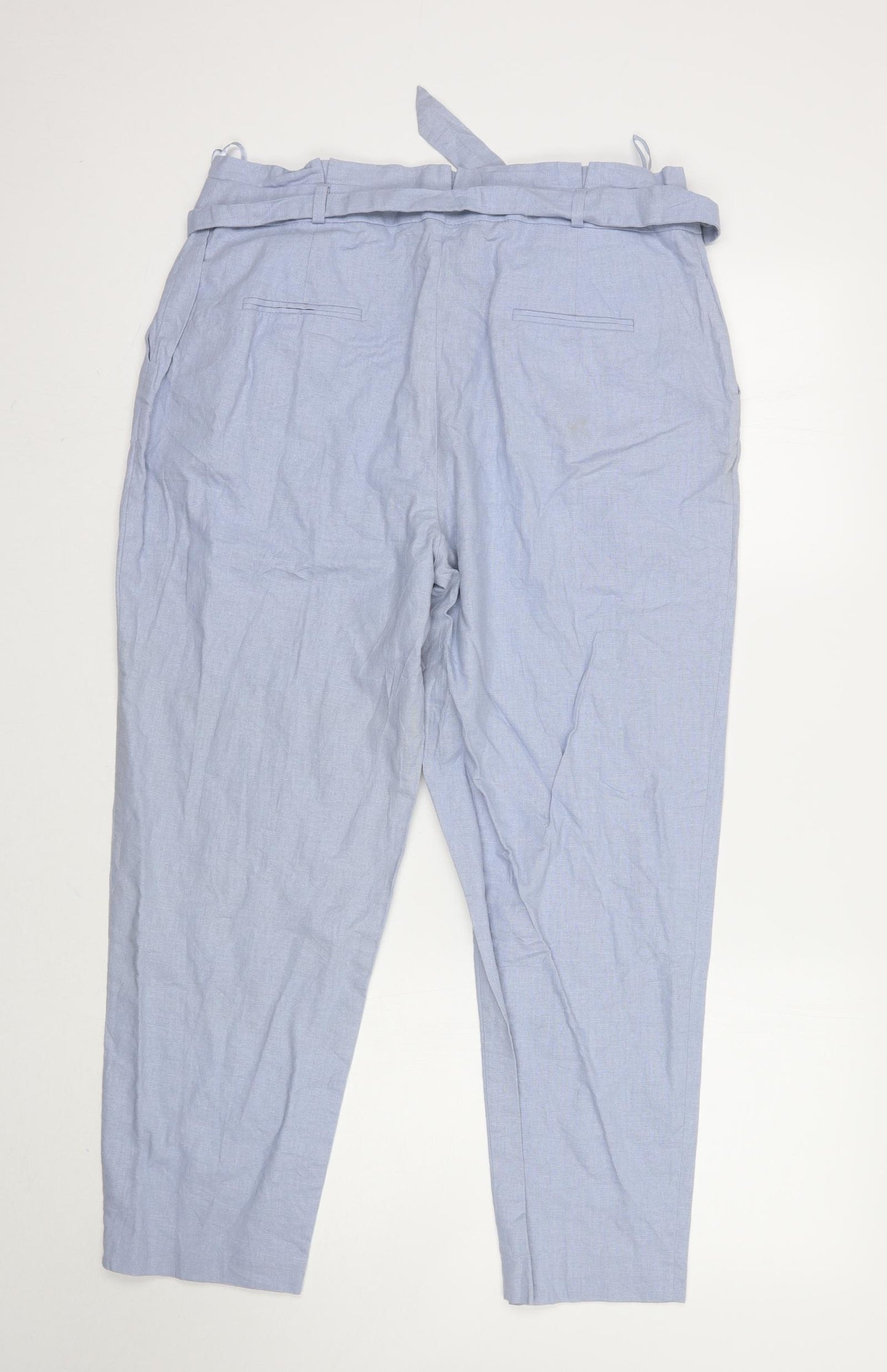 Very Womens Blue   Trousers  Size 16 L27 in